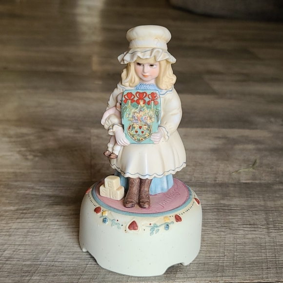 Jan Hagara ceramic music box figurine - Picture 1 of 6